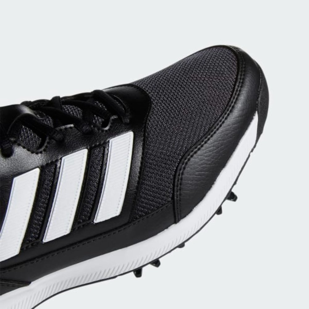 Adidas Tech Response 2.0 Mens Wide Fit Golf Shoe Black White EE9419 NEW Multi Sz - Picture 9 of 10